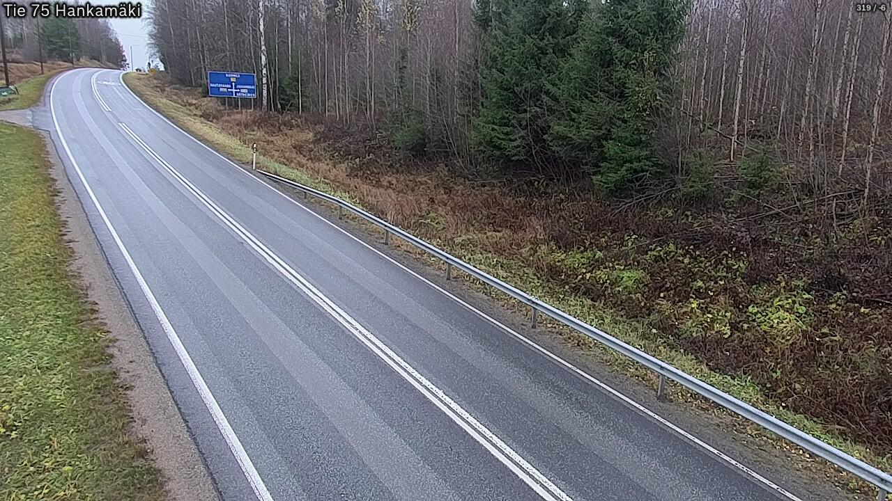 Traffic Cam Rautavaara: Tie - Hankamäki - Nurmekseen