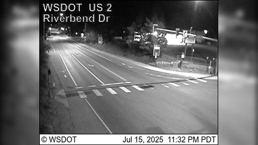 Leavenworth West: Scenic Traffic Landscape Webcam