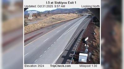 Siskiyou Exit Traffic