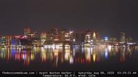 Boston › South-West: Harbor - city skyline and