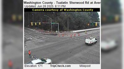 Tualatin: Washington County - Sherwood Rd at Avery St