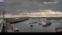 Last daylight view from Dún Laoghaire: DMYC Slip & Dun LAoghaire Coal Harbour