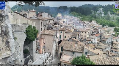 immagine della webcam nei dintorni di Rocca di Cave: webcam Cervara di Roma