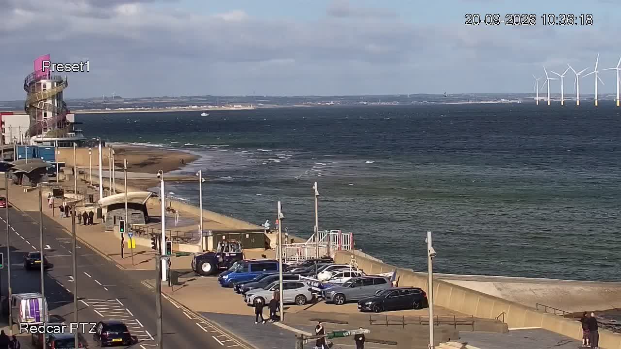 Traffic Cam Redcar: Tees Bay