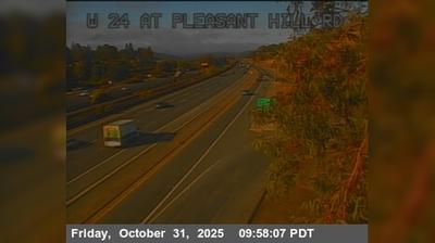 Lafayette Traffic Watch: SR-24 at Pleasant Hill