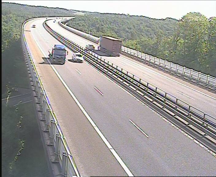 Traffic Cam Funder Kirkeby: Funder Ådal - NØ