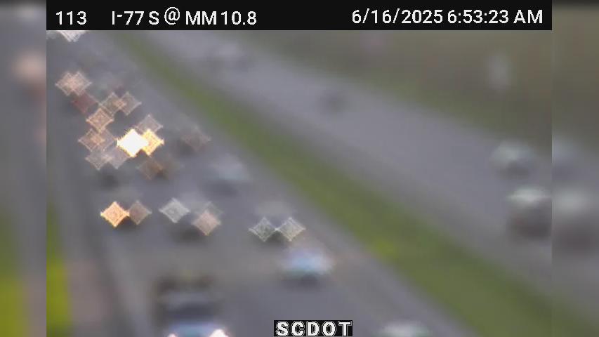 Traffic Cam Columbia: I-77 S @ MM 10.8