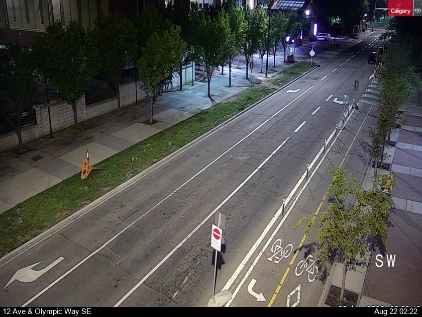 Traffic Cam Downtown East Village: 12 Avenue - Olympic Way SE