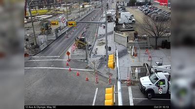 East Village Traffic - 12 Ave & Olympic Way SE