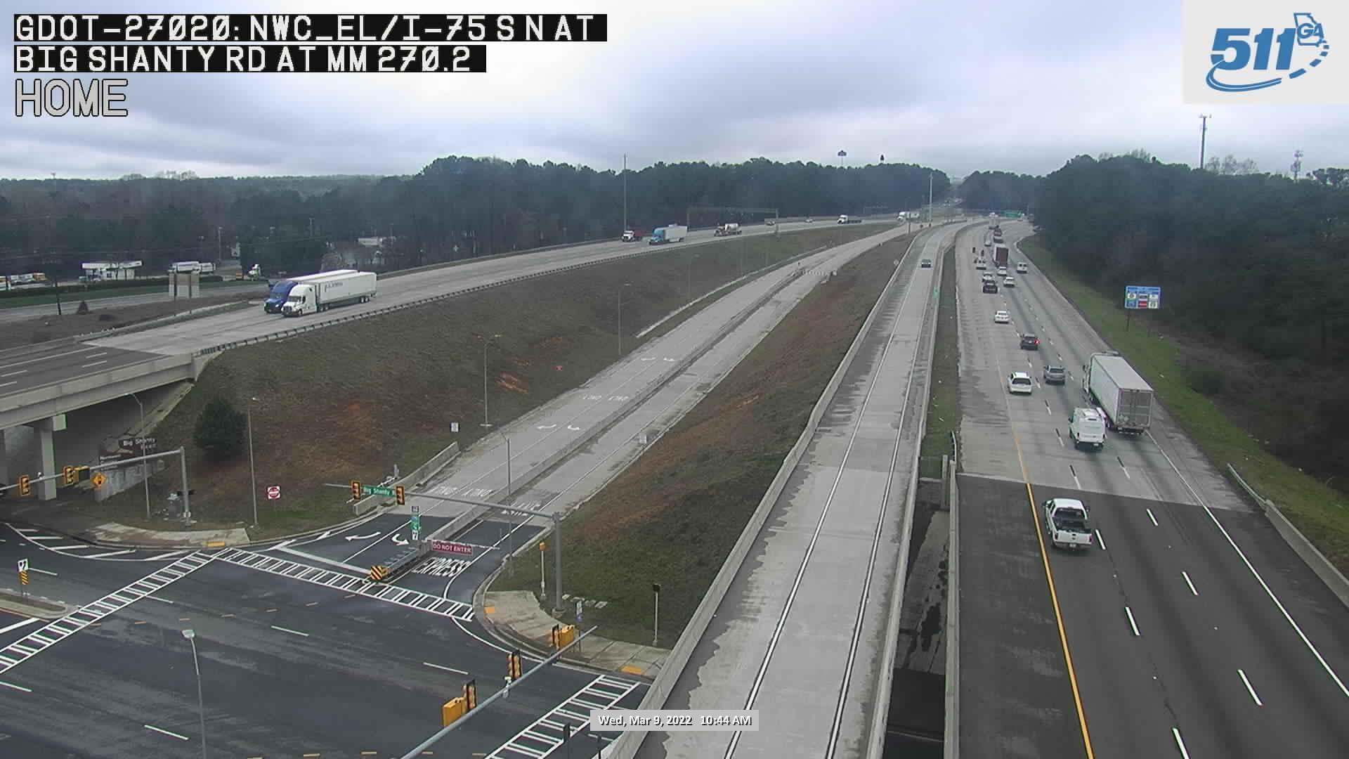 Traffic Cam Kennesaw: GDOT-CAM-