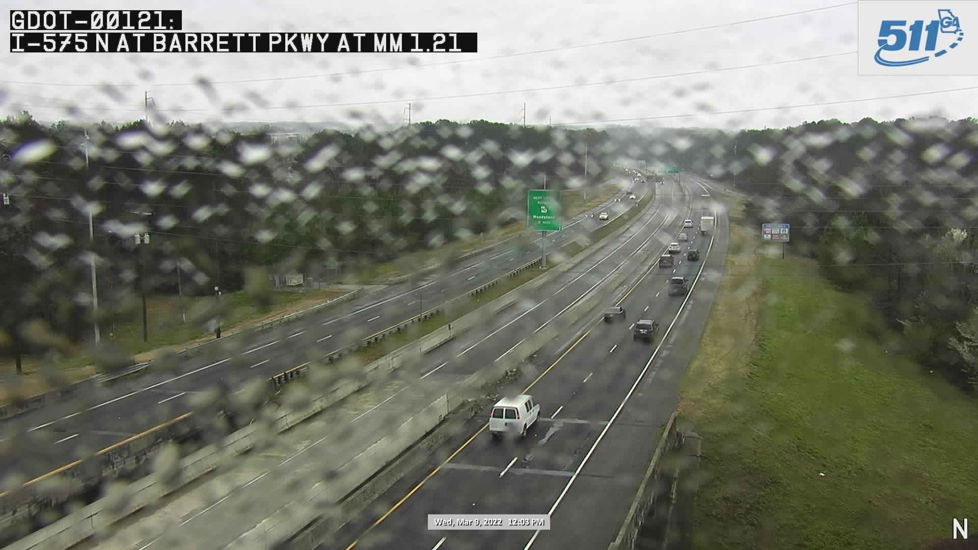 Traffic Cam Kennesaw: GDOT-CAM-