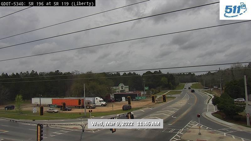 Traffic Cam Hinesville: LIB-CAM-