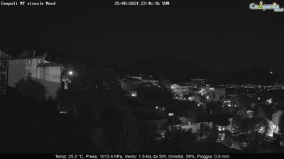 immagine della webcam nei dintorni di Venticano: webcam Campoli del Monte Taburno