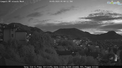 immagine della webcam nei dintorni di Sepino: webcam Campoli del Monte Taburno