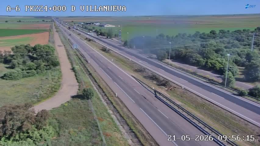 Traffic Cam Villardefrades: Villanueva de los Caballeros