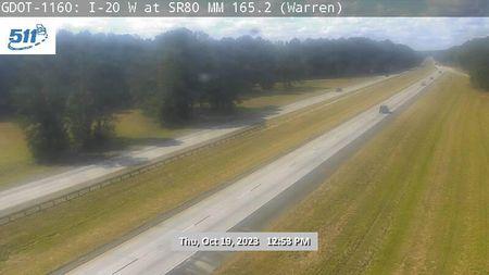 Traffic Cam Cedar Rock: GDOT-CAM-I-20-165--1