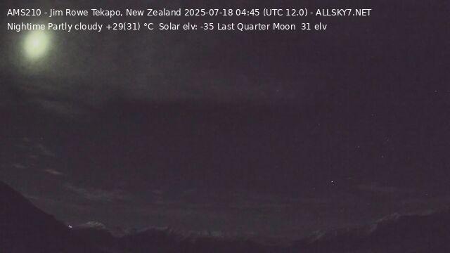 Lake Tekapo Webcam