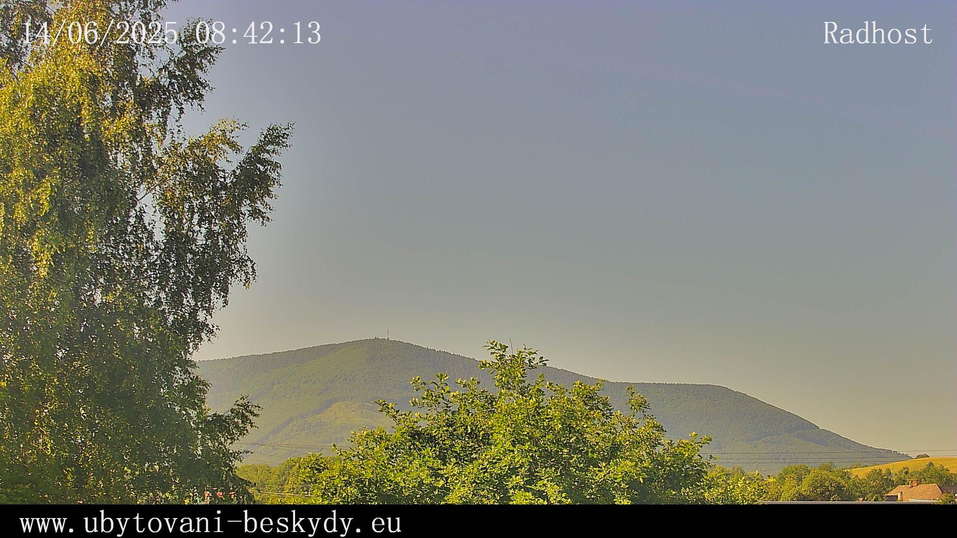 Radhošť Mountain: South Scenic Weather Watch Webcam