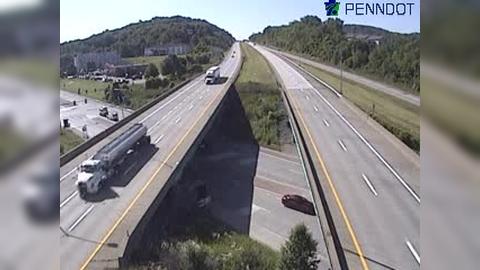 Traffic Cam Franklin Township: I-79 @ EXIT 14 (PA 21 MASONTOWN/WAYNESBURG)