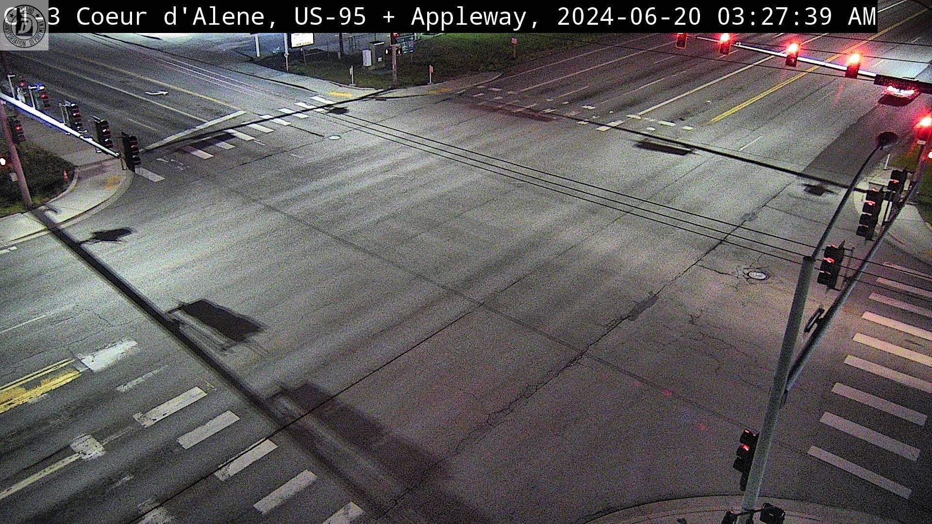 Traffic Cam Coeur d'Alene: US 95: Appleway