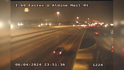 Traffic Cam Aldine › South: I-69 Eastex - Mail Route