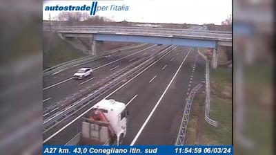 immagine della webcam nei dintorni di Combai: webcam San Vendemiano