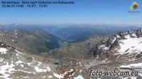 Ridnaun - Ridanna: Becherhaus - Blick nach Südosten ins Ridnauntal