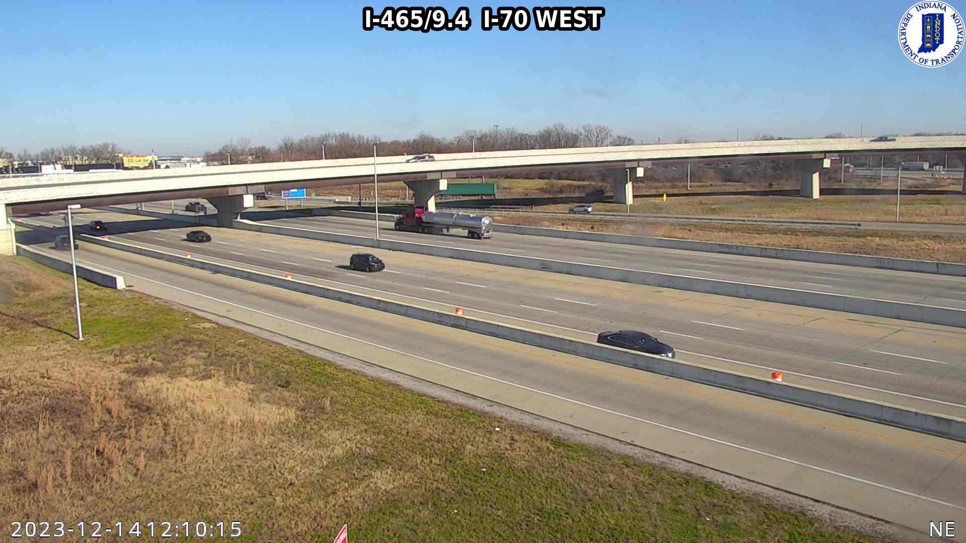 Traffic Cam Indianapolis: I-465: I-465/9.4 I-70 WEST