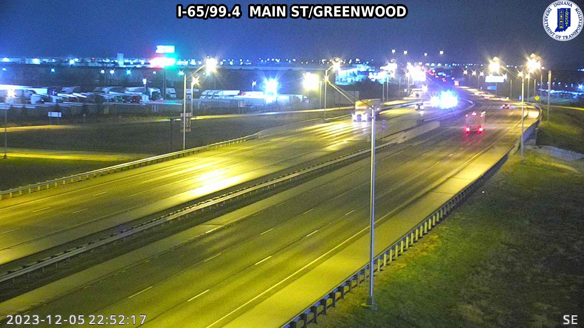 Traffic Cam Greenwood: I-65: I-65/99.4 MAIN ST - I-65/99.4 MAIN ST