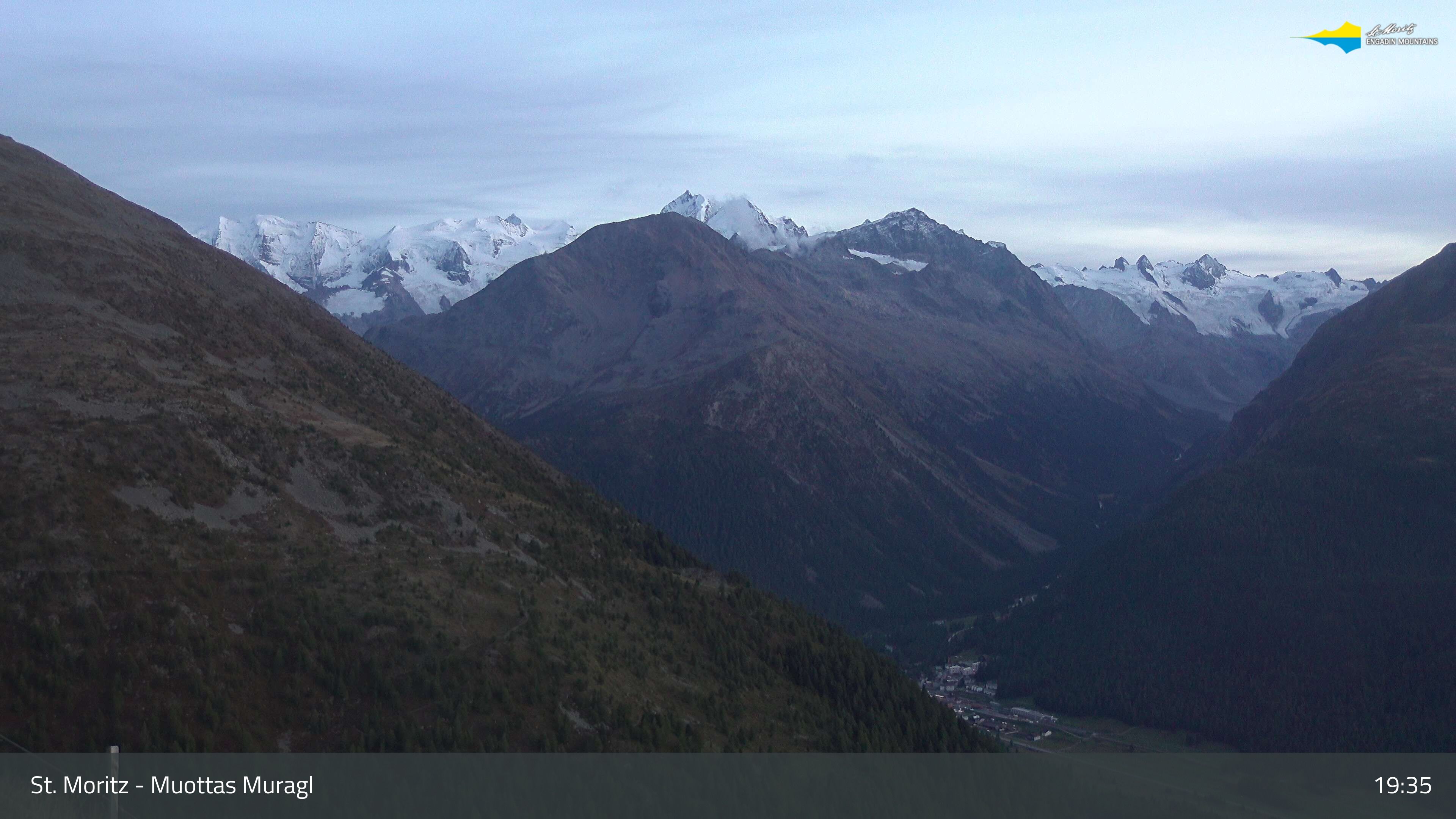 Samedan: St Moritz - Hotel Restaurant Roseg Gletscher