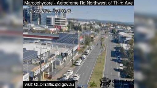 Maroochydore North-West Traffic Webcam