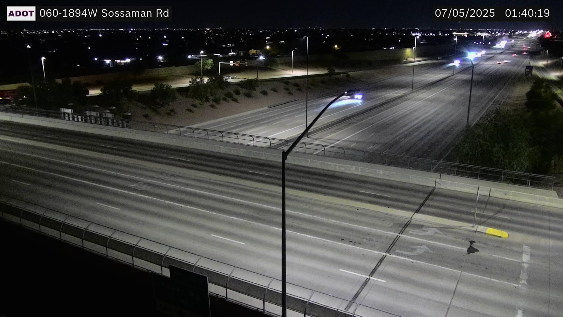 Traffic Cam Mesa: US 60 @ Sossaman