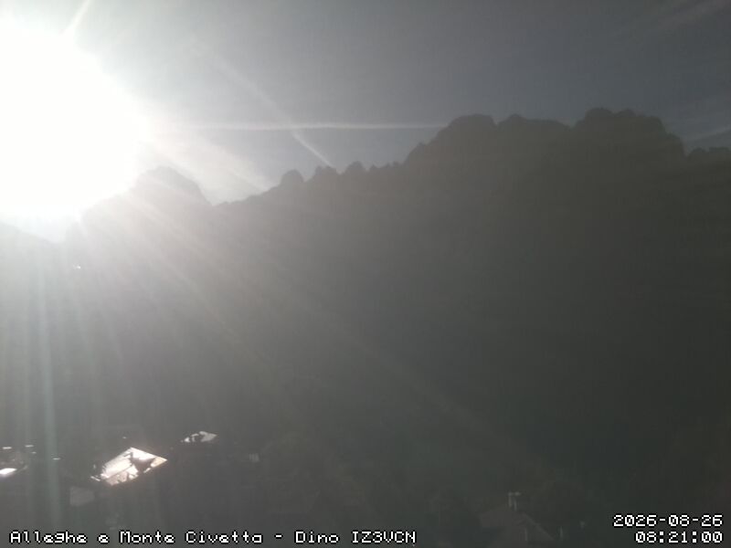 Traffic Cam Alleghe: e monte Civetta