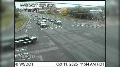 Traffic Cam Battle Ground: SR 503 at MP 7: 199th Ave