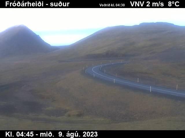 Traffic Cam Westfjords: Kolás