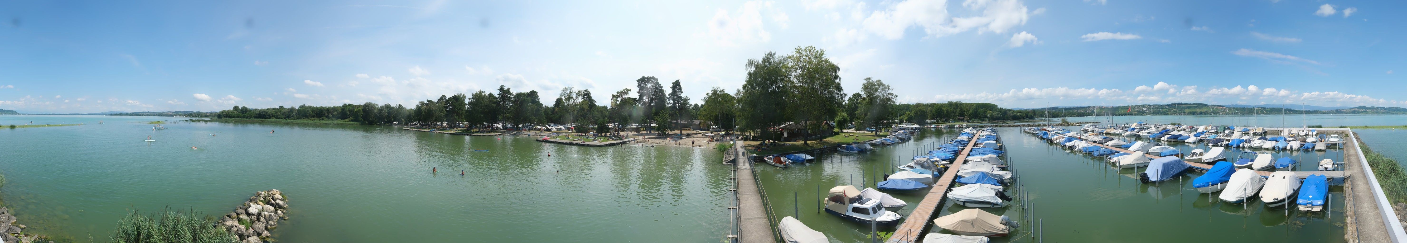 Wiflisburg/Wifflisburg: Camping-Port-Plage Avenches