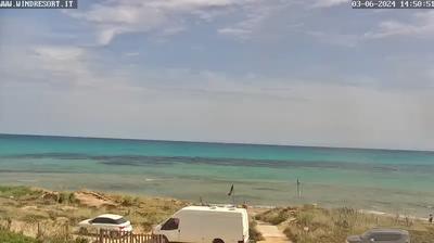 immagine della webcam nei dintorni di Pantelleria: webcam Tre fontane