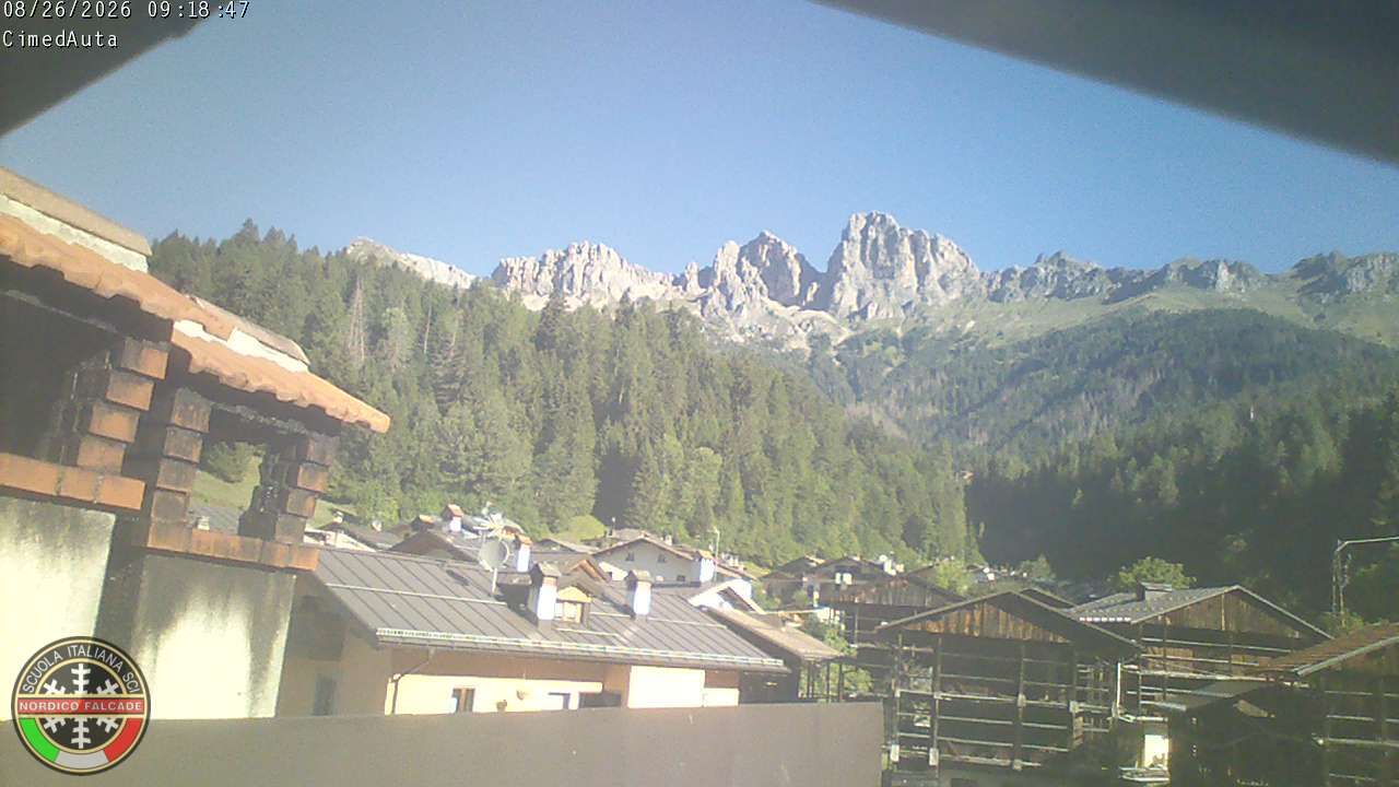 Traffic Cam Caviola › North: Cime d'Auta