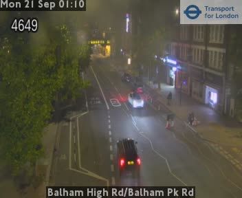 Traffic Cam London: Balham High Rd/Balham Pk Rd