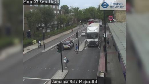 Traffic Cam London: Jamaica Rd - Major Rd