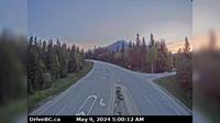 Trout Lake › North: Hwy 23, near the Upper Arrow Lake ferry landing at Shelter Bay, middle of queue, looking north - Current