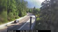 Harrison Hot Springs › West: , Hwy , near Herrling Island, looking west