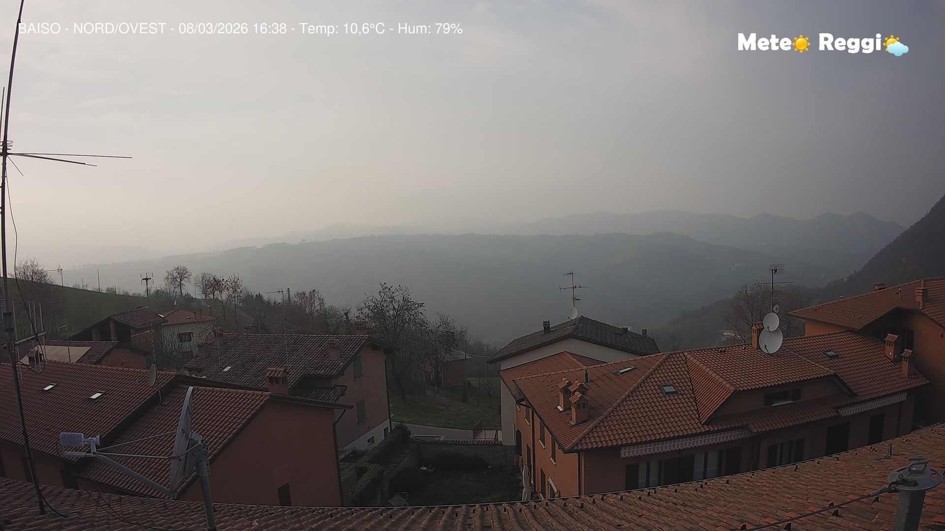 Traffic Cam Baiso › East: San Giovanni Di Querciola - Viano