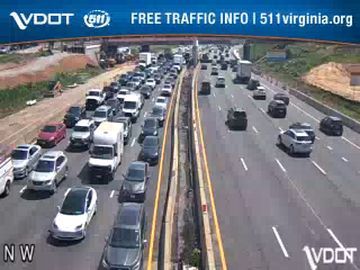 Traffic Cam River Oaks: I-495 - MM 43.39 - Median