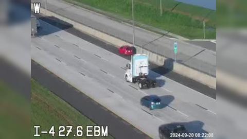 Traffic Cam Winston: I-4 East of Kraft Rd