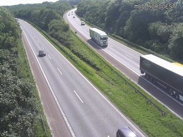 Traffic Cam Eltang Kirkeby: Kolding N MTX - NØ