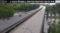 Columbia: I-126 E @ MM 2.7 Broad River Bridge - Day time
