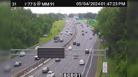Charlotte: I-77 S @ MM 91(State Line) - Day time