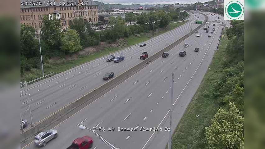 Traffic Cam West End: I-75 at Ezzard Charles Dr