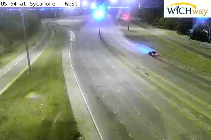 Traffic Cam Wichita: US-54 at Sycamore